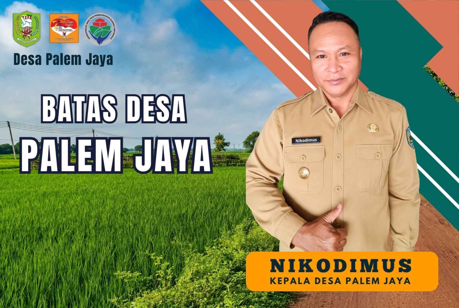 Batas desa Palem Jaya