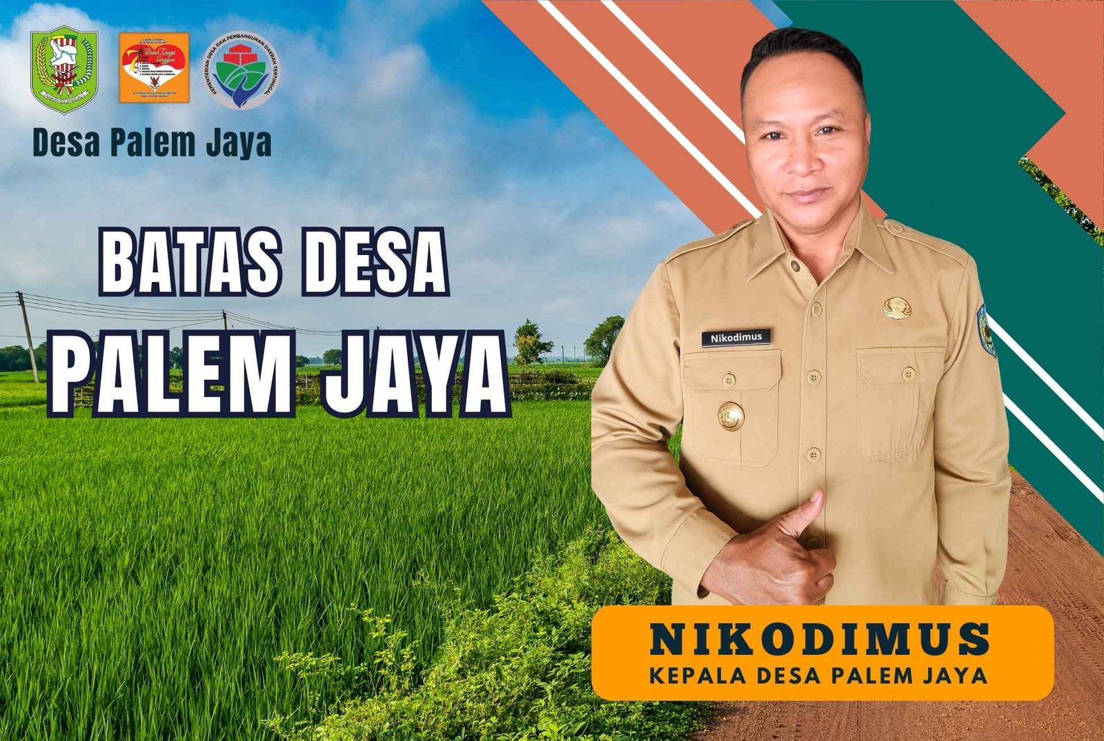 Batas desa Palem Jaya